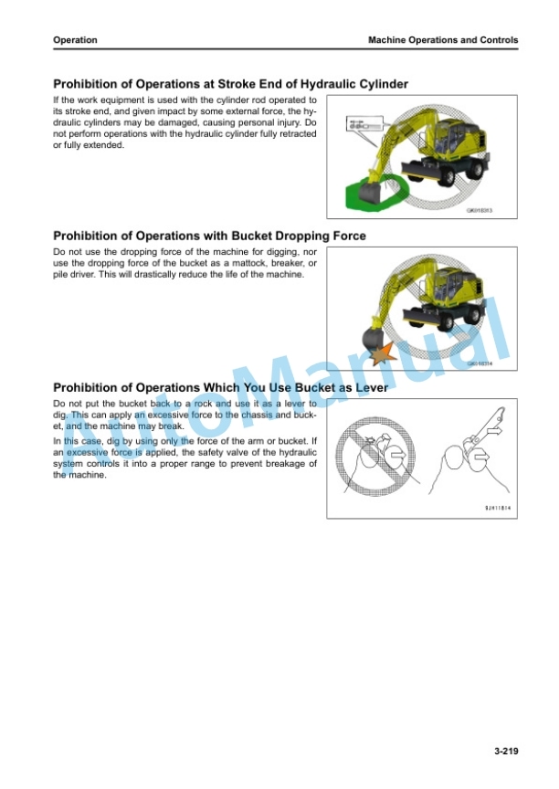 Komatsu PW160-11E0 Wheeled Excavator Operation and Maintenance Manual VENAM72002 4 Komatsu PW160-11E0 Wheeled Excavator Operation and Maintenance Manual VENAM72002 - Image 4