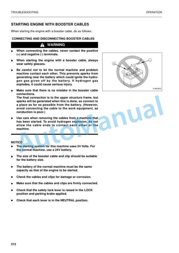 Komatsu PW160-7K Wheeled Excavator Operation and Maintenance Manual UEAM003201 4 Komatsu PW160-7K Wheeled Excavator Operation and Maintenance Manual UEAM003201 - Image 4