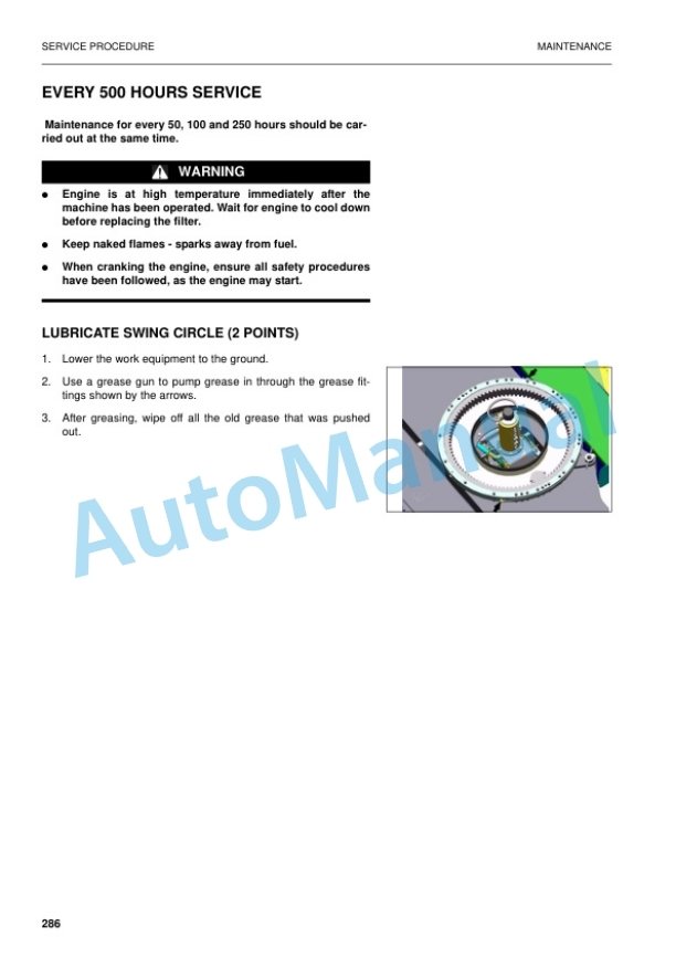 Komatsu PW160-7K Wheeled Excavator Operation and Maintenance Manual UEAM003203 5 Komatsu PW160-7K Wheeled Excavator Operation and Maintenance Manual UEAM003203 - Image 5