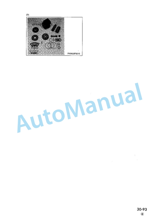 Komatsu PW170-5K Wheeled Excavator Shop Manual EEBM000106 5 Komatsu PW170-5K Wheeled Excavator Shop Manual EEBM000106-5
