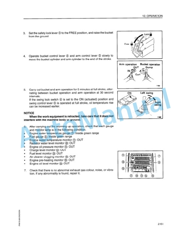 Komatsu PW170ES-6 Wheel Excavator Operation and Maintenance Manual EEAM010501 3 Komatsu PW170ES-6 Wheel Excavator Operation and Maintenance Manual EEAM010501 - Image 3