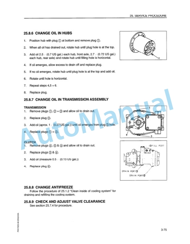 Komatsu PW170ES-6 Wheel Excavator Operation and Maintenance Manual UEAM000701 5 Komatsu PW170ES-6 Wheel Excavator Operation and Maintenance Manual UEAM000701 - Image 5