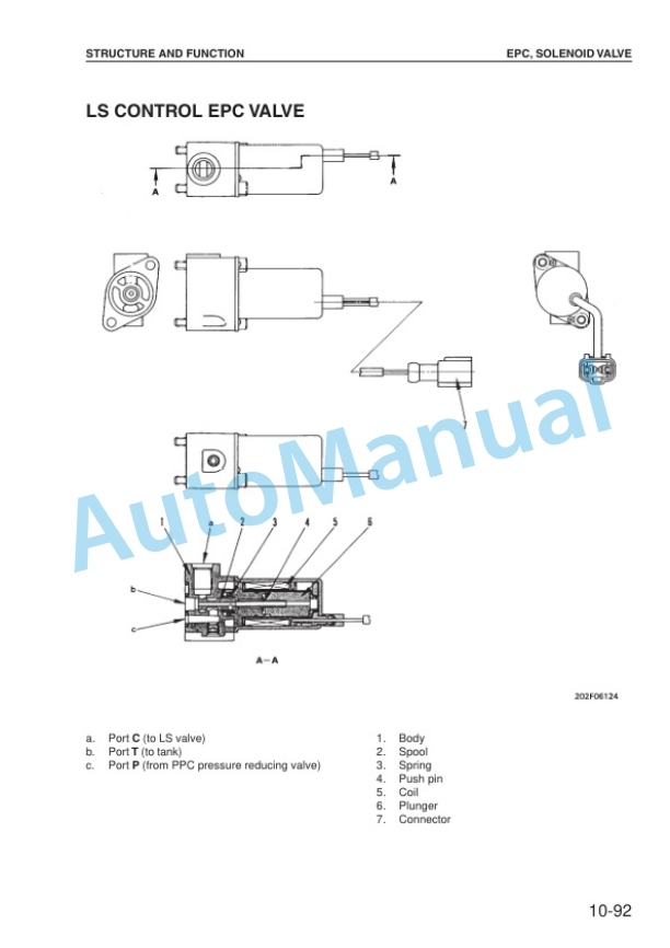 Alternative view of Komatsu PW170ES-6K Hydraulic Excavator Shop Manual UEBM001001