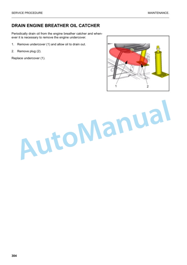 Komatsu PW200-7K, PW220-7K Wheeled Excavator Operation and Maintenance Manual UEAM003700 5 Komatsu PW200-7K, PW220-7K Wheeled Excavator Operation and Maintenance Manual UEAM003700 - Image 5