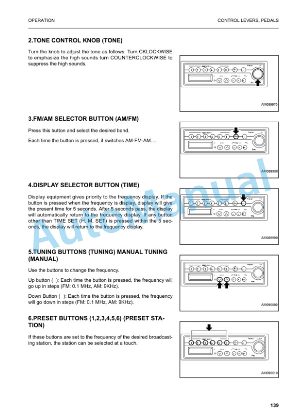 Komatsu PW200-7KA, PW220-7KA Wheel Excavator Operation and Maintenance Manual UEAM002500 3 Komatsu PW200-7KA, PW220-7KA Wheel Excavator Operation and Maintenance Manual UEAM002500 - Image 3