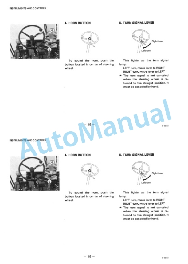 Komatsu PW30-1 Hydraulic Excavator Operation and Maintenance Manual SEAM021F0100 2 Komatsu PW30-1 Hydraulic Excavator Operation and Maintenance Manual SEAM021F0100-2