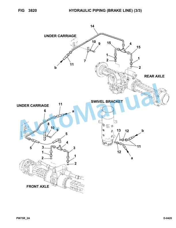 Komatsu PW75R-2 Hydraulic Excavator Parts Manual 22E0200243-up 3 Komatsu PW75R-2 Hydraulic Excavator Parts Manual 22E0200243-up-3