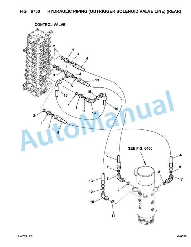 Komatsu PW75R-2 Hydraulic Excavator Parts Manual 22E0210001-up 5 Komatsu PW75R-2 Hydraulic Excavator Parts Manual 22E0210001-up-5
