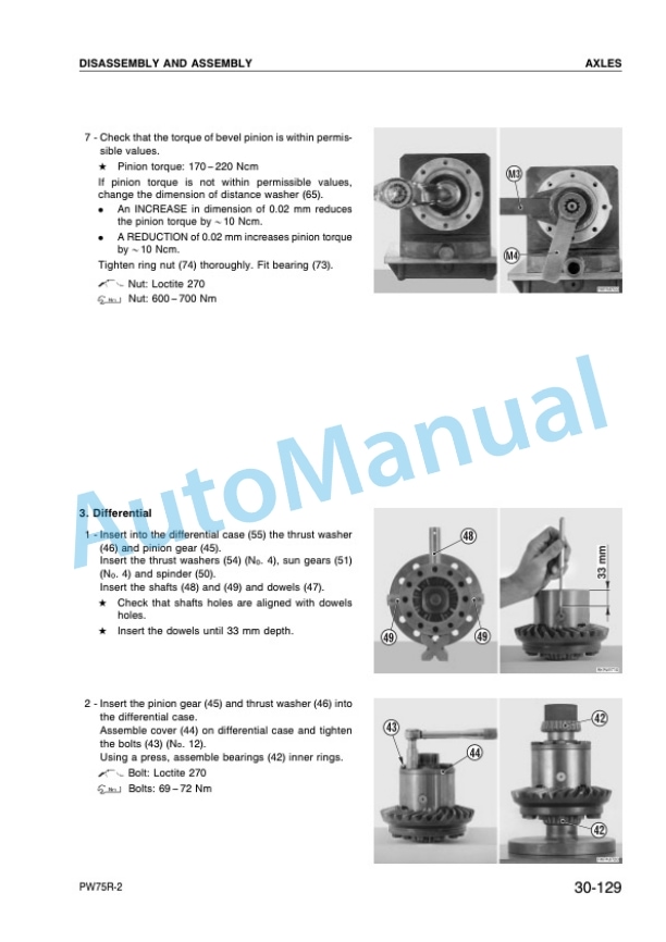 Komatsu PW75R-2 Hydraulic Excavator Shop Manual WEBM001600 5 Komatsu PW75R-2 Hydraulic Excavator Shop Manual WEBM001600-5