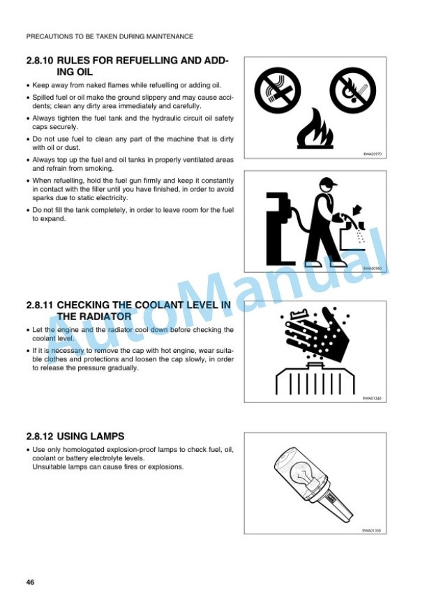 Alternative view of Komatsu PW95R-2 Hydraulic Excavator Operation and Maintenance Manual WEAM001604