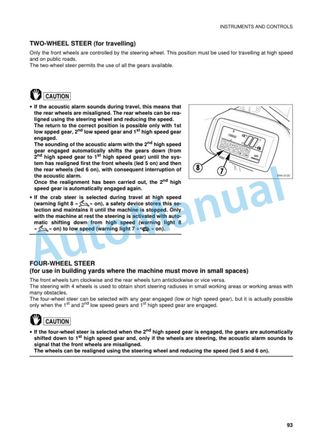 Komatsu PW95R-2 Hydraulic Excavator Operation and Maintenance Manual WEAM001605 3 Komatsu PW95R-2 Hydraulic Excavator Operation and Maintenance Manual WEAM001605-3