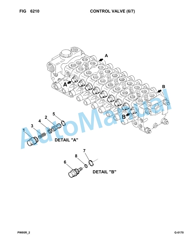 Komatsu PW95R-2 Hydraulic Excavator Parts Manual 21D0200001-up 4 Komatsu PW95R-2 Hydraulic Excavator Parts Manual 21D0200001-up-4