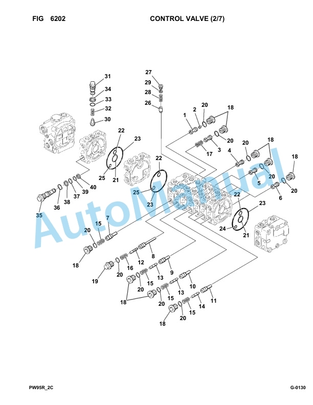 Komatsu PW95R-2 Hydraulic Excavator Parts Manual 21D0220001-up 4 Komatsu PW95R-2 Hydraulic Excavator Parts Manual 21D0220001-up-4