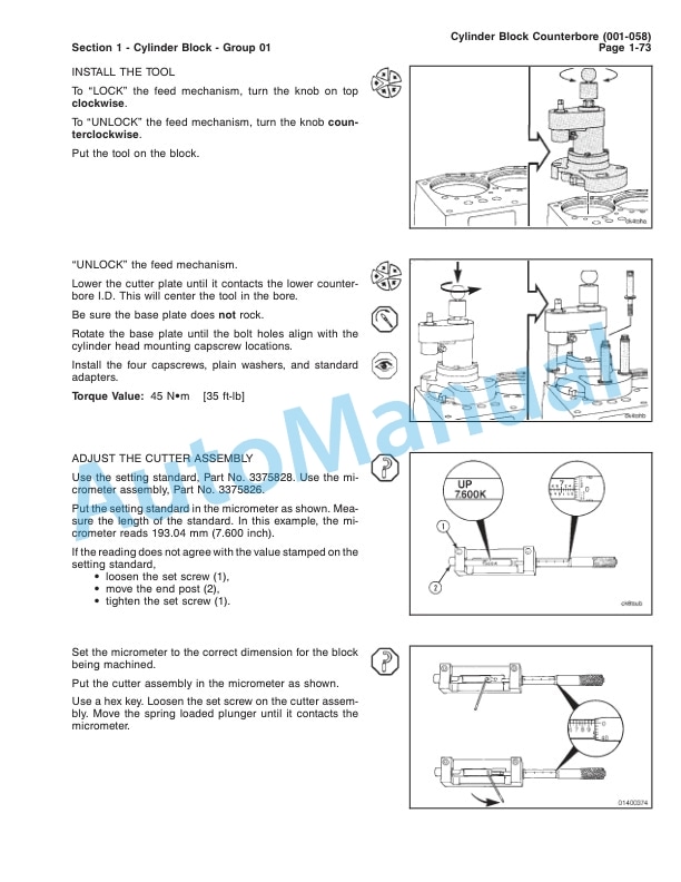 Komatsu QSK19 Series Engine Shop Manual 3666232 3 Komatsu QSK19 Series Engine Shop Manual 3666232 - Image 3