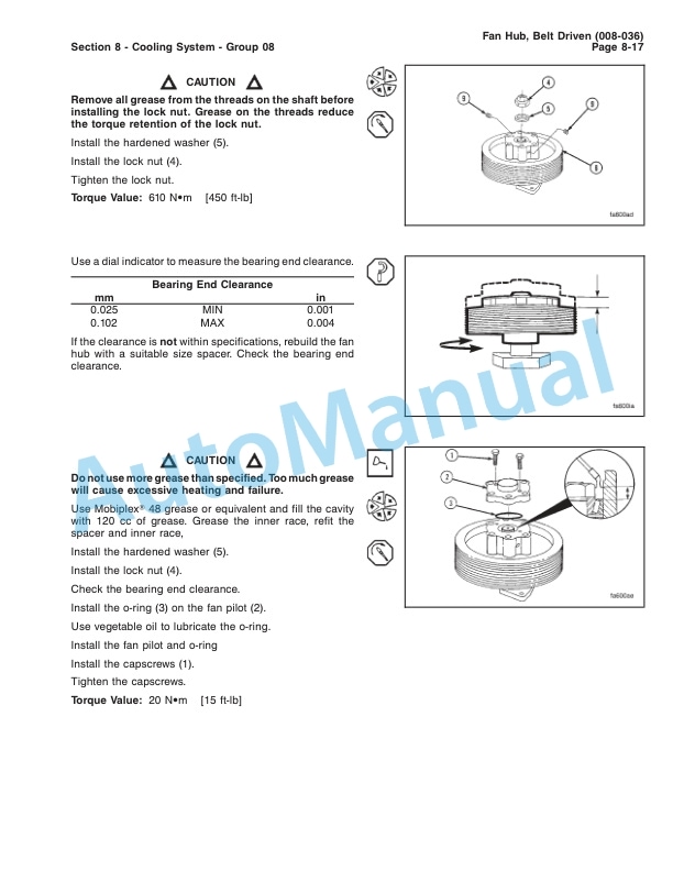 Komatsu QSK19 Series Engine Shop Manual 3666232 4 Komatsu QSK19 Series Engine Shop Manual 3666232 - Image 4