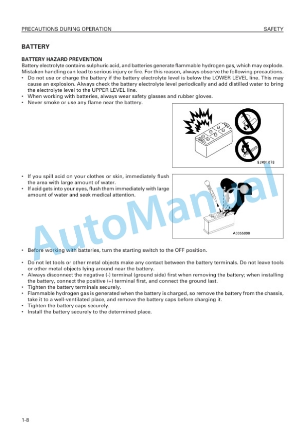 Alternative view of Komatsu SA6D140-H-1 Diesel Engine Operation and Maintenance Manual SEAM063301P