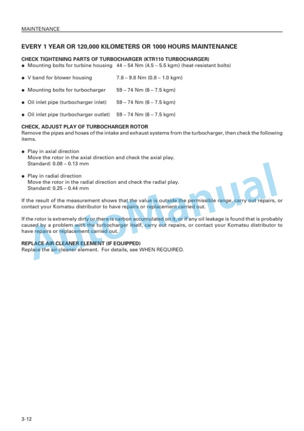 Komatsu SA6D140-H-1 Diesel Engine Operation and Maintenance Manual SEAM063301P 4 Komatsu SA6D140-H-1 Diesel Engine Operation and Maintenance Manual SEAM063301P - Image 4