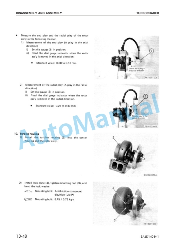 Komatsu SA6D140-H-1 Diesel Engine Shop Manual SEBM036200 5 Komatsu SA6D140-H-1 Diesel Engine Shop Manual SEBM036200 - Image 5