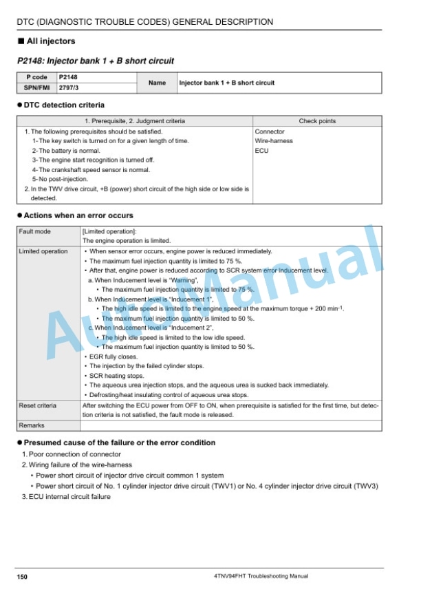 Komatsu SAA4D94LE-3 Engine Shop Manual VENBM07100 3 Komatsu SAA4D94LE-3 Engine Shop Manual VENBM07100 - Image 3