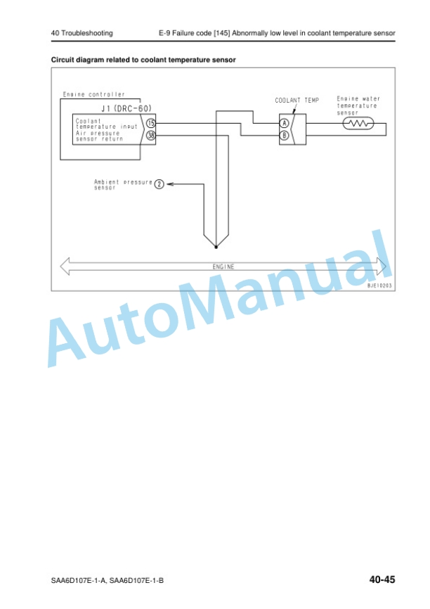 Komatsu SAA6D107E-1-A, SAA6D107E-1-B Engine Shop Manual SEN06615-01 4 Komatsu SAA6D107E-1-A, SAA6D107E-1-B Engine Shop Manual SEN06615-01 - Image 4