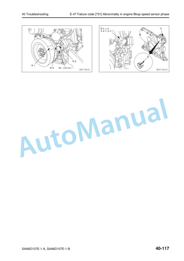 Komatsu SAA6D107E-1-A, SAA6D107E-1-B Engine Shop Manual SEN06615-01 5 Komatsu SAA6D107E-1-A, SAA6D107E-1-B Engine Shop Manual SEN06615-01 - Image 5