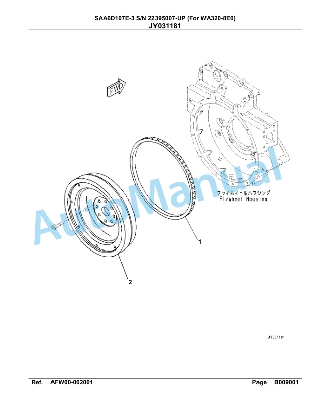 Komatsu SAA6D107E-3 Parts Manual 22395007-UP 3 Komatsu SAA6D107E-3 Parts Manual 22395007-UP-3
