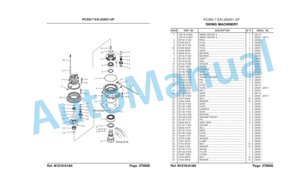 Komatsu SAA6D114E-2 Parts Manual A1009-01A0 4 Komatsu SAA6D114E-2 Parts Manual A1009-01A0 - Image 4