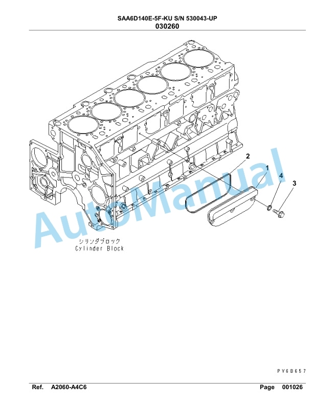 Komatsu SAA6D140E-5F-KU Parts Manual 530043-UP 3 Komatsu SAA6D140E-5F-KU Parts Manual 530043-UP-3