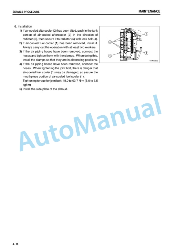 Komatsu SAA6D170E-3 Diesel Engine Operation and Maintenance Manual SEAM062700P 5 Komatsu SAA6D170E-3 Diesel Engine Operation and Maintenance Manual SEAM062700P - Image 5