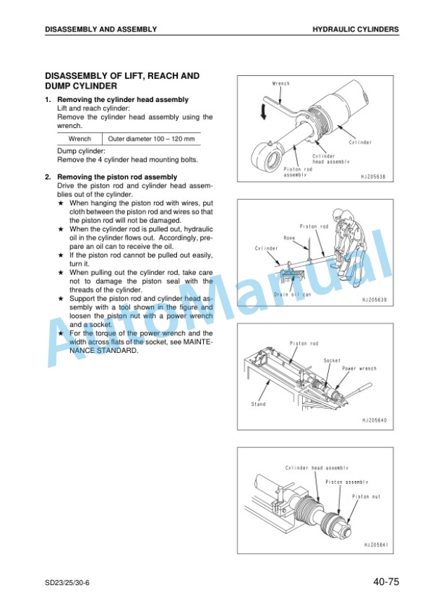 Komatsu SD23-6, SD25-6, SD30-6 Shovel Loader Shop Manual BSB06E1-01 4 Komatsu SD23-6, SD25-6, SD30-6 Shovel Loader Shop Manual BSB06E1-01-4