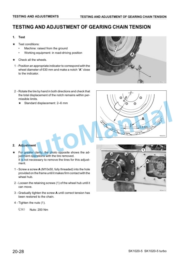 Komatsu SK1020-5, SK1020-5 Turbo Skid Steer Loader Shop Manual WEBM005300 4 Komatsu SK1020-5, SK1020-5 Turbo Skid Steer Loader Shop Manual WEBM005300 - Image 4