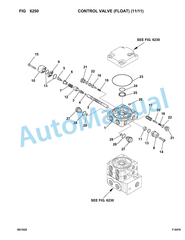 Komatsu SK1020-5 Skid Loader Parts Manual 37CF00004-UP 4 Komatsu SK1020-5 Skid Loader Parts Manual 37CF00004-UP-4
