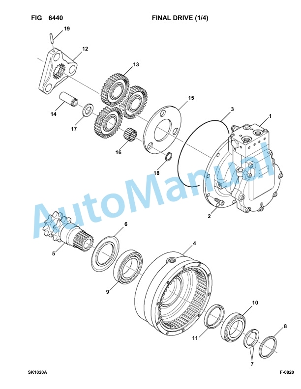 Komatsu SK1020-5 USA Skid Loader Parts Manual 37CF00004-Up 5 Komatsu SK1020-5 USA Skid Loader Parts Manual 37CF00004-Up-5