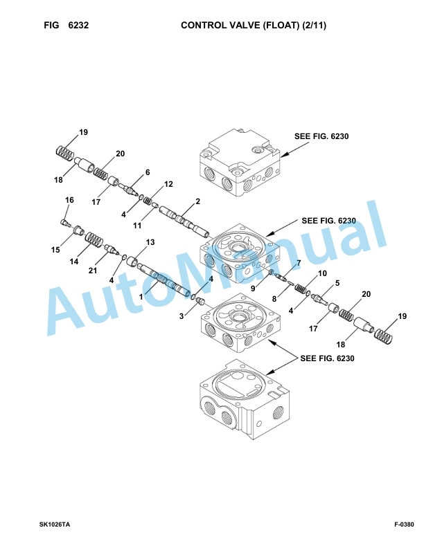 Komatsu SK1026-5 Turbo USA Skid Loader Parts Manual 37CTF50001-Up 4 Komatsu SK1026-5 Turbo USA Skid Loader Parts Manual 37CTF50001-Up-4