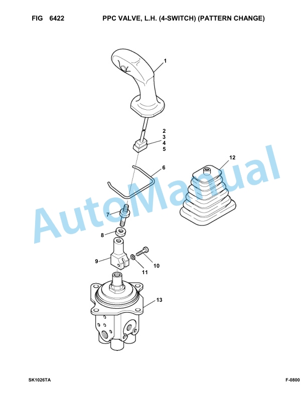 Komatsu SK1026-5 Turbo USA Skid Loader Parts Manual 37CTF50001-Up 5 Komatsu SK1026-5 Turbo USA Skid Loader Parts Manual 37CTF50001-Up-5