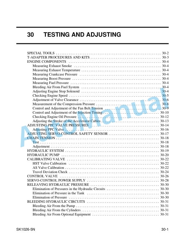 Komatsu SK1026-5N Skid Steer Loader Shop Manual CEBM014201 3 Komatsu SK1026-5N Skid Steer Loader Shop Manual CEBM014201 - Image 3