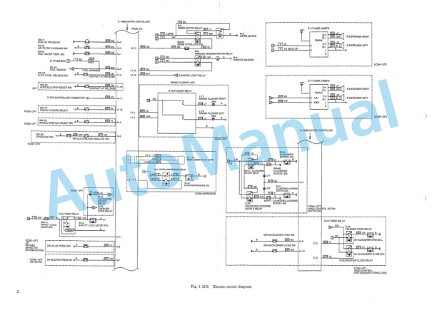 Alternative view of Komatsu SK115SR-1ES, SK135SR-1ES, SK135SRLC-1ES, SK135SRL-1ES Hydraulic Excavator Shop Manual S5YY0007E