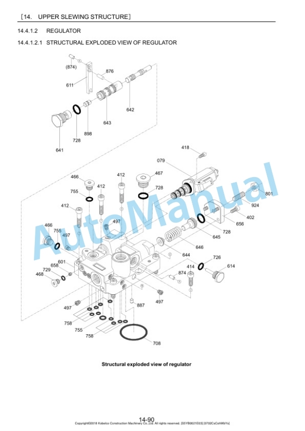 Komatsu SK230SRLC-5 Hydraulic Excavator Shop Manual S5YB0021E03 3 Komatsu SK230SRLC-5 Hydraulic Excavator Shop Manual S5YB0021E03-3