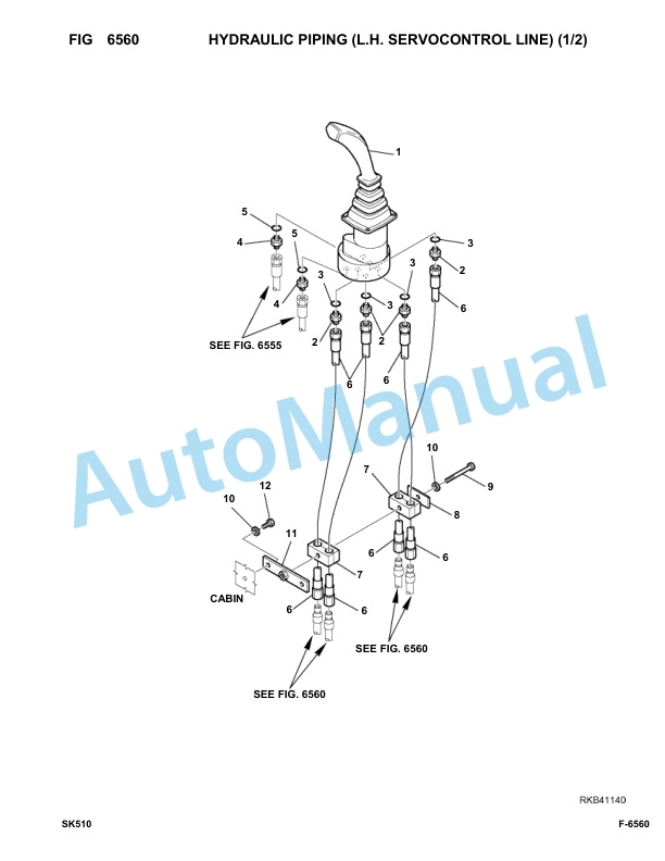 Komatsu SK510-5 Skid Loader Parts Manual 37DF00001-up 5 Komatsu SK510-5 Skid Loader Parts Manual 37DF00001-up-5