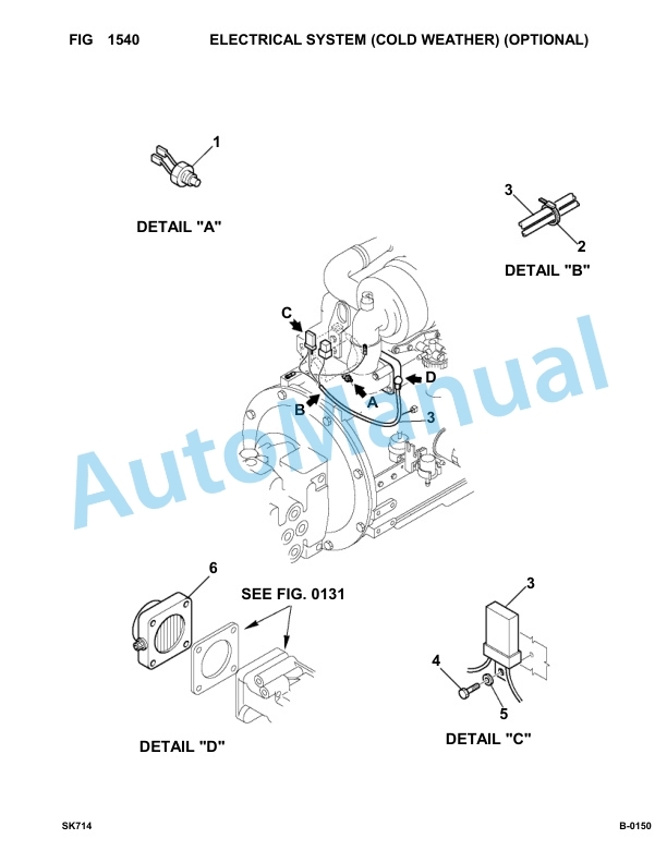 Komatsu SK714-5 Skid Loader Parts Manual 37AF00004-UP 2 Komatsu SK714-5 Skid Loader Parts Manual 37AF00004-UP-2