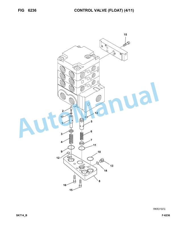 Komatsu SK714-5 Skid Loader Parts Manual F04859-up 4 Komatsu SK714-5 Skid Loader Parts Manual F04859-up-4