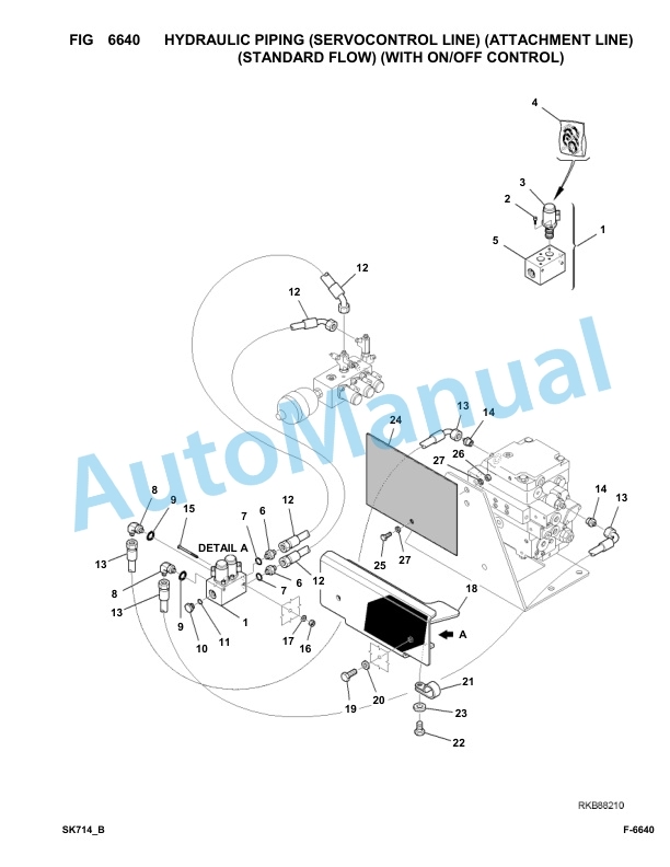 Komatsu SK714-5 Skid Loader Parts Manual F04859-up 5 Komatsu SK714-5 Skid Loader Parts Manual F04859-up-5