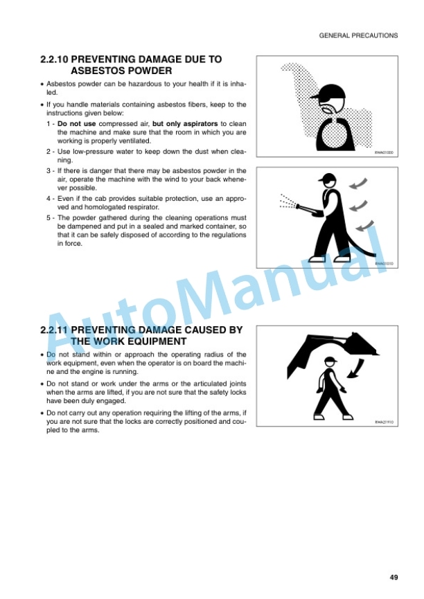 Alternative view of Komatsu SK714-5 Skid Steer Loader Operation and Maintenance Manual WEAM003503