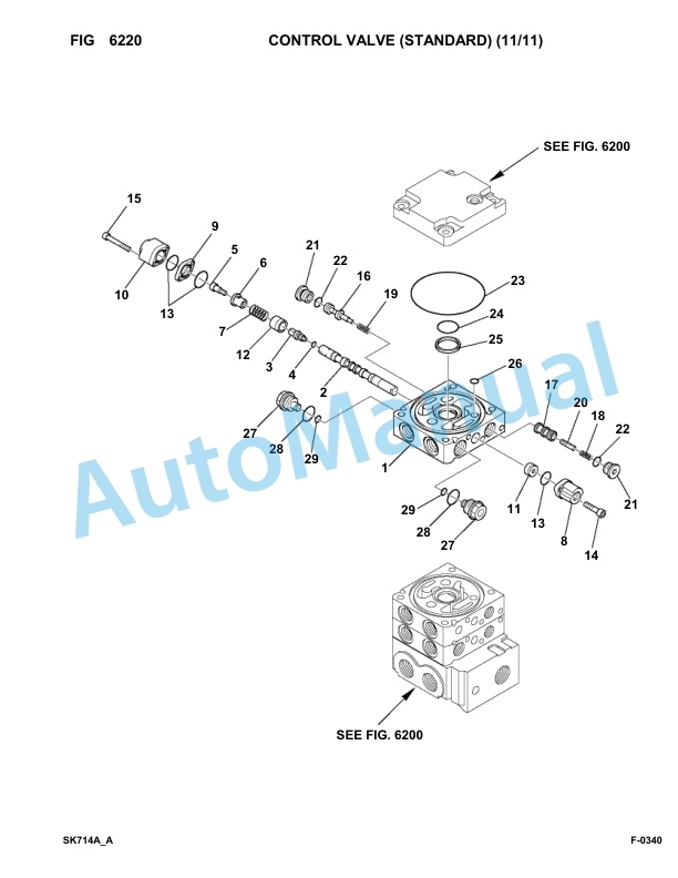 Komatsu SK714-5 USA Skid Loader Parts Manual 37AF01876-Up 4 Komatsu SK714-5 USA Skid Loader Parts Manual 37AF01876-Up-4