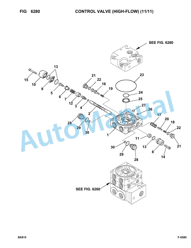 Komatsu SK815-5 Skid Loader Parts Manual 37BF00006-UP 4 Komatsu SK815-5 Skid Loader Parts Manual 37BF00006-UP-4