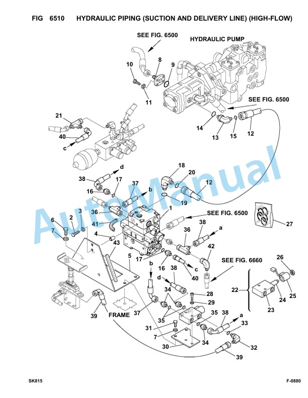 Komatsu SK815-5 Skid Loader Parts Manual 37BF00006-UP 5 Komatsu SK815-5 Skid Loader Parts Manual 37BF00006-UP-5