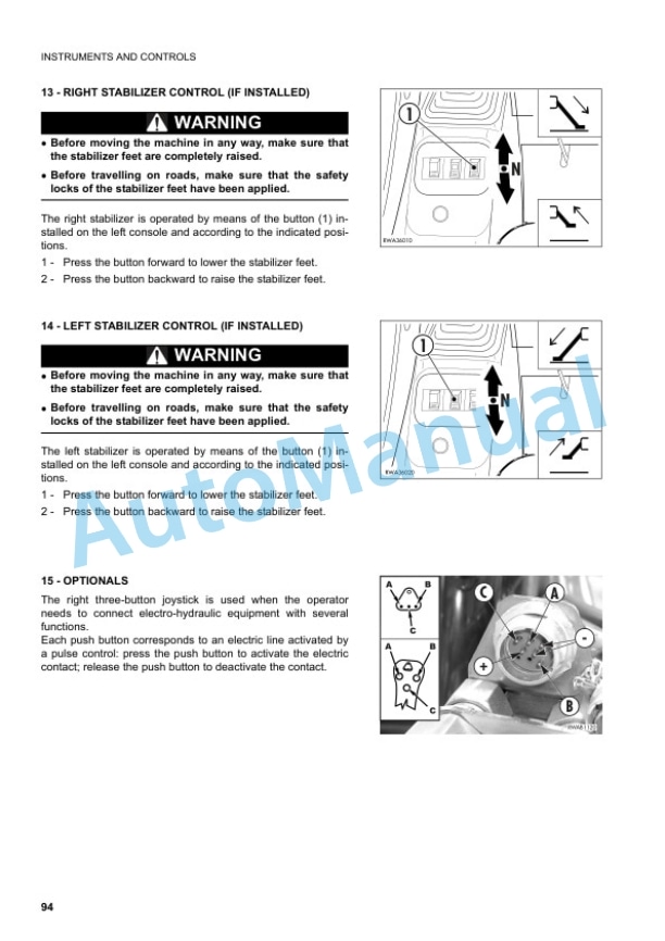 Komatsu SK815-5 Turbo Skid Steer Loader Operation and Maintenance Manual WEAM005002 3 Komatsu SK815-5 Turbo Skid Steer Loader Operation and Maintenance Manual WEAM005002 - Image 3