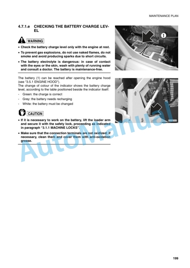 Komatsu SK815-5 Turbo Skid Steer Loader Operation and Maintenance Manual WEAM005301 5 Komatsu SK815-5 Turbo Skid Steer Loader Operation and Maintenance Manual WEAM005301 - Image 5