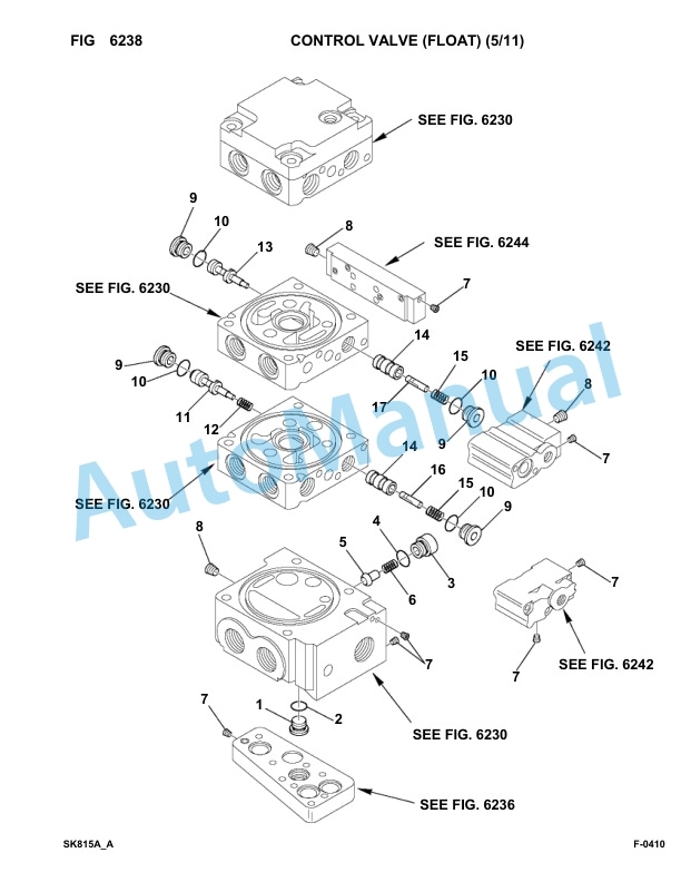 Komatsu SK815-5 Turbo USA Skid Loader Parts Manual 37BF00902-up 4 Komatsu SK815-5 Turbo USA Skid Loader Parts Manual 37BF00902-up-4