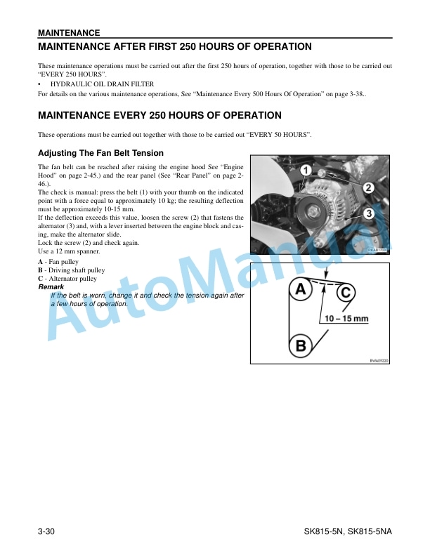 Komatsu SK815-5N, SK815-5NA Skid Steer Loader Operation and Maintenance Manual CEAM016102 5 Komatsu SK815-5N, SK815-5NA Skid Steer Loader Operation and Maintenance Manual CEAM016102 - Image 5